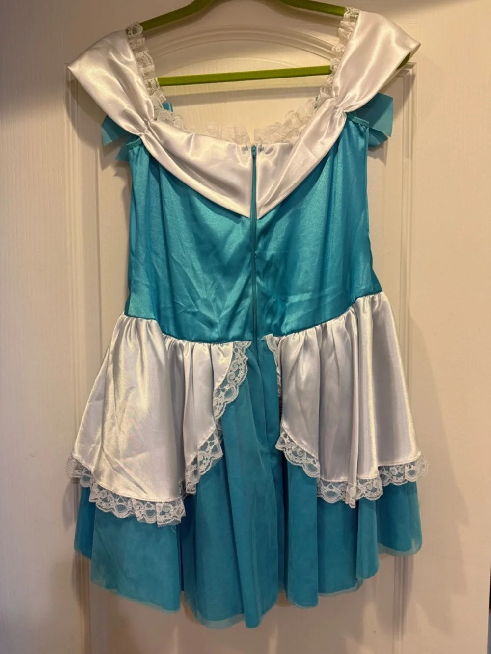 Adult Cinderella Costume Short Skirt - Picture 3 of 4